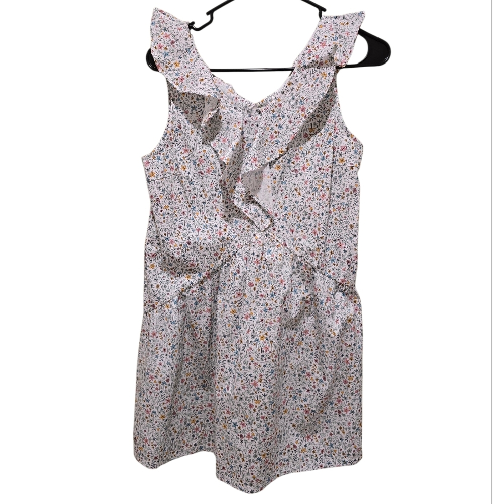 NWT Tea Collection Multicolor Floral Ruffle Dress